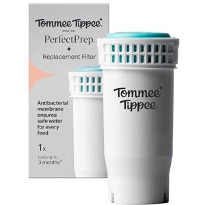 Tommee Tippee Perfect Prep Replacement Filter, Pack of 1, Compatible with All Perfect Prep Machines, Antibacterial Filter Removes Bacteria, Impurities and Contaminants Tommee Tippee Perfect Prep Replacement Filter, Pack of 1, Compatible with All Perfect Prep Machines, Antibacterial Filter Removes Bacteria, Impurities and Contaminants