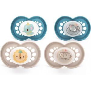 MAM Original Day & Night Soothers 6-18 Months 4 Pack Includes 2X Glow in The Dark Dummies Orthodontic Design Baby Accessories Blue (Various Designs) MAM Original Day & Night Soothers 6-18 Months 4 Pack Includes 2X Glow in The Dark Dummies Orthodontic Design Baby Accessories Blue (Various Designs)