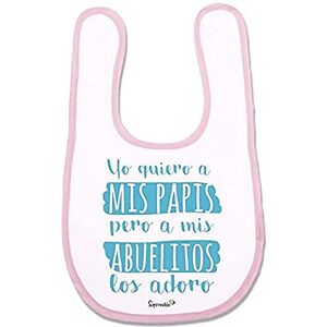Supermolon 03557 - Yo Quiero A Mis Papis But A My Grandparents The Adoro Baby Bib - Baby Bib Supermolon 03557 - Yo Quiero A Mis Papis But A My Grandparents The Adoro Baby Bib - Baby Bib