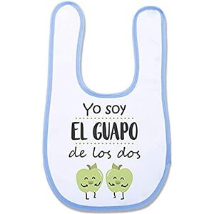 Supermolon 03779 - Yo Soy el Guapo de Los Two Bib - Baby Bib Supermolon 03779 - Yo Soy el Guapo de Los Two Bib - Baby Bib