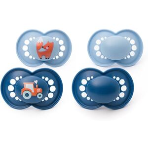 MAM Original Soothers 6-18 Months 4 Pack Sustainable Materials Baby Accessories Blue (Various Designs) MAM Original Soothers 6-18 Months 4 Pack Sustainable Materials Baby Accessories Blue (Various Designs)