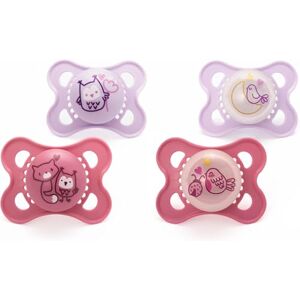 MAM Original Day & Night Soothers 0-6 Months 4 Pack Includes 2x Glow in The Dark Dummies Orthodontic Design Baby Accessories Beige (Various Designs) MAM Original Day & Night Soothers 0-6 Months 4 Pack Includes 2x Glow in The Dark Dummies Orthodontic Design Baby Accessories Beige (Various Designs)