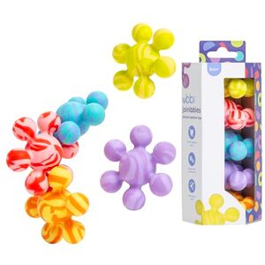 Ubbi Joinibble Teether for Babies, Food-Grade Platinum Silicone, Soothes Teething and Massages Gums, BPA and PVC-Free, Pack of 5 Ubbi Joinibble Teether for Babies, Food-Grade Platinum Silicone, Soothes Teething and Massages Gums, BPA and PVC-Free, Pack of 5