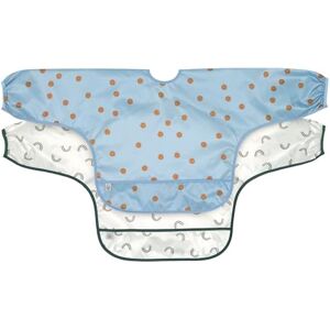 Lässig Baby Long Sleeve Bib Set (2 Pieces) for Tying Catch Protection/Long Sleeve Bib Happy Rascals Smile Lässig Baby Long Sleeve Bib Set (2 Pieces) for Tying Catch Protection/Long Sleeve Bib Happy Rascals Smile