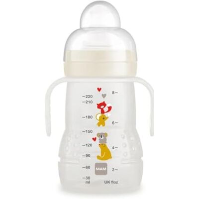 MAM Trainer Mug, 4+ Months, Assorted Colours, 220 ml MAM Trainer Mug, 4+ Months, Assorted Colours, 220 ml