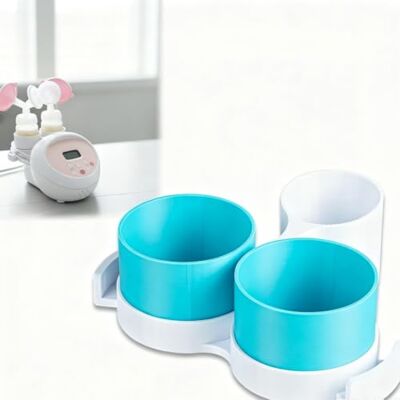 Amacigana Bottle Holder for Spectra Breast Pump Fits All S1 S2 Versions Organize and Simplify Your Pumping Journey Functional Design for Easy Use (White-Pink) (White-Blue) Amacigana Bottle Holder for Spectra Breast Pump Fits All S1 S2 Versions Organize and Simplify Your Pumping Journey Functional Design for Easy Use (White-Pink) (White-Blue)