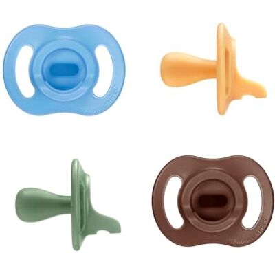 Tommee Tippee Ultra-Light StayPut Dummy 18-36m Silicone Pack of 4 Tommee Tippee Ultra-Light StayPut Dummy 18-36m Silicone Pack of 4