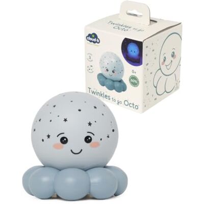 Cloud B Twinkles To Go Octo - Pastel Blue - Night Light Cloud B Twinkles To Go Octo - Pastel Blue - Night Light