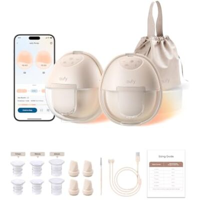 eufy Security - S1 - White - Wearable - Breast Pump eufy Security - S1 - White - Wearable - Breast Pump