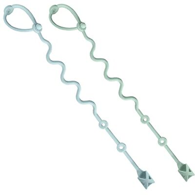 Gelinor Baby Spoons Self Feeding 6 Months Silicone Strap Toddler Utensils Fixer Highchair Accessories- Feeding Aid for Keep Baby Utensils Close at Hand and Off The Ground-No Spoon (Sage and Ether) Gelinor Baby Spoons Self Feeding 6 Months Silicone Strap Toddler Utensils Fixer Highchair Accessories- Feeding Aid for Keep Baby Utensils Close at Hand and Off The Ground-No Spoon (Sage and Ether)