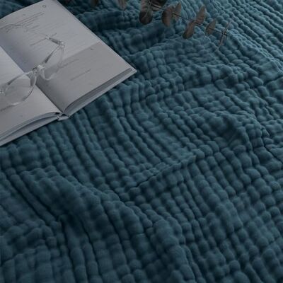 Comfy Cubs Adult Muslin Blanket Twin, 229 x 168 cm Soft, Six-Layered, Lightweight, Breathable Cotton Blanket for All Seasons Machine Washable, Stylish Home Decor Neptune Comfy Cubs Adult Muslin Blanket Twin, 229 x 168 cm Soft, Six-Layered, Lightweight, Breathable Cotton Blanket for All Seasons Machine Washable, Stylish Home Decor Neptune