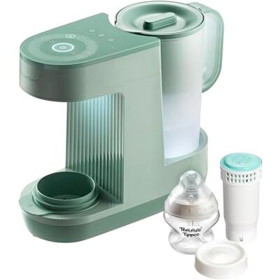 Tommee Tippee Limited Edition Sage Green Perfect Prep Machine, Baby Bottle Formula Feed Maker with Antibacterial Water Filter, App Support, Day & Night Feed-Friendly Features, Sage Tommee Tippee Limited Edition Sage Green Perfect Prep Machine, Baby Bottle Formula Feed Maker with Antibacterial Water Filter, App Support, Day & Night Feed-Friendly Features, Sage