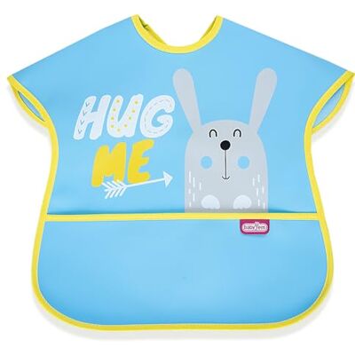BabyJem - Baveta Poly Large - Blue - with pocket - Bib BabyJem - Baveta Poly Large - Blue - with pocket - Bib