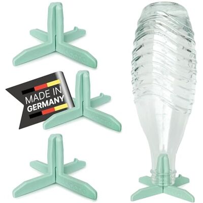 Waldana © Drying Rack for Bottles (Pack of 4) Suitable for SodaStream Glass Carafe I Registered Design I Organic Plastic Drinking Bottles Baby Bottles Dry Frame Waldana © Drying Rack for Bottles (Pack of 4) Suitable for SodaStream Glass Carafe I Registered Design I Organic Plastic Drinking Bottles Baby Bottles Dry Frame