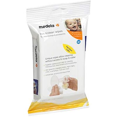 Medela Quick Cleantm Breastpump & Accessory Wipes Medela Quick Cleantm Breastpump & Accessory Wipes