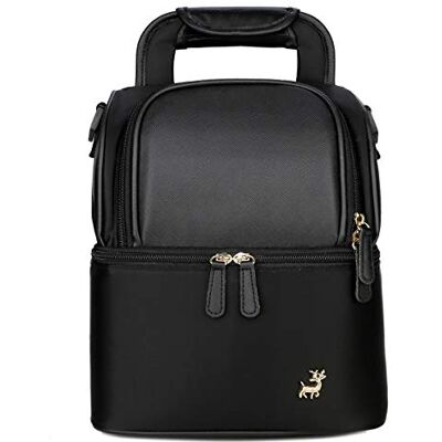 Meichoon Waterproof Breast Milk Baby Bottle Cooler Bag Portable Thermal Insulated Lunch Box/Large Capacity Handbag/Baby Milk Bag Freezer/for Work Mommy Women Men Meichoon Waterproof Breast Milk Baby Bottle Cooler Bag Portable Thermal Insulated Lunch Box/Large Capacity Handbag/Baby Milk Bag Freezer/for Work Mommy Women Men