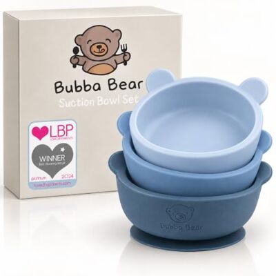 Bubba Bear ® Baby Bowls for Weaning Suction Bowl for Self Feeding Babies Stay Put Silicone Set for Toddler High Chair Tray Toddlers Accessories Sets & Snack Feed Cup Pot Bubba Bear ® Baby Bowls for Weaning Suction Bowl for Self Feeding Babies Stay Put Silicone Set for Toddler High Chair Tray Toddlers Accessories Sets & Snack Feed Cup Pot