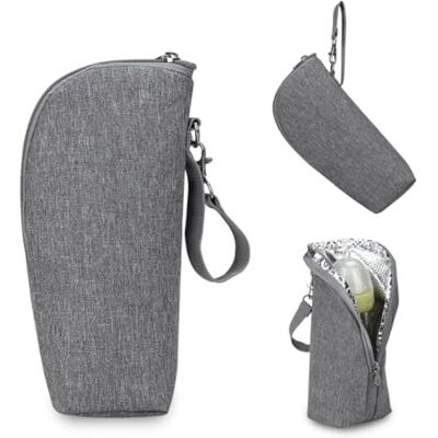 DZOZO Insulated Milk Bottle Bag Portable Breastmilk Storage Tote Bottle Warmer Breastmilk Cooler Bag Warmer Milk Bag Thermal Insulation with Strap DZOZO Insulated Milk Bottle Bag Portable Breastmilk Storage Tote Bottle Warmer Breastmilk Cooler Bag Warmer Milk Bag Thermal Insulation with Strap