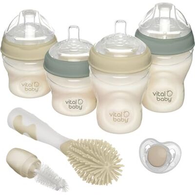 Vital Baby Nurture Breast-Like Bottles Starter Set - Bottles Vital Baby Nurture Breast-Like Bottles Starter Set - Bottles