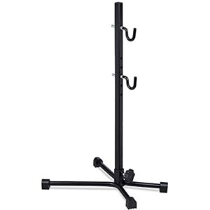 Relaxdays Bicycle Stand, Adjustable Rear Wheel Holder, Frame up to 27.5", up to 30 kg, HxWxD: 63.5 x 32 x 35 cm, Black, Iron Relaxdays Bicycle Stand, Adjustable Rear Wheel Holder, Frame up to 27.5", up to 30 kg, HxWxD: 63.5 x 32 x 35 cm, Black, Iron