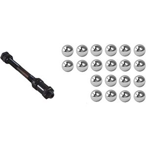 cyclingcolors Bicycle Rear Wheel Axle, 10 mm x 145 mm, Silver, Mountain Bike, Road Bike, Rim Brake cyclingcolors Bicycle Rear Wheel Axle, 10 mm x 145 mm, Silver, Mountain Bike, Road Bike, Rim Brake