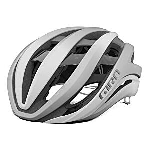 Giro Unisex Adult Aether MIPS Road Helmet Matt White/Silver, Medium/55-59 cm Giro Unisex Adult Aether MIPS Road Helmet Matt White/Silver, Medium/55-59 cm