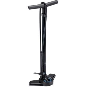 BBB Cycling AirSmart Bike Pump with Pressure Gauge Strong and Accurate Floor Pump Compatible with Presta, Schrader and Dunlop 120 cm High Pressure Rubber Hose Black BFP-42 BBB Cycling AirSmart Bike Pump with Pressure Gauge Strong and Accurate Floor Pump Compatible with Presta, Schrader and Dunlop 120 cm High Pressure Rubber Hose Black BFP-42