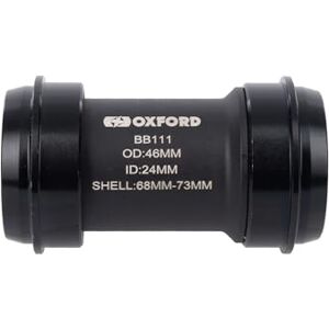 Oxford Unisex Hollowtech PF46 Bottom Bracket (68/73mm) Pressfit BB Cycle Bike Maintenance, Black, 68/73mm EU Oxford Unisex Hollowtech PF46 Bottom Bracket (68/73mm) Pressfit BB Cycle Bike Maintenance, Black, 68/73mm EU