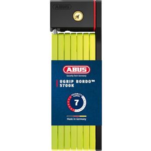 ABUS Bordo uGrip 5700K SH folding lock with bracket Bicycle lock with 5 mm thick bars security level 7 ABUS Bordo uGrip 5700K SH folding lock with bracket Bicycle lock with 5 mm thick bars security level 7