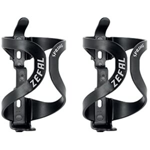 ZEFAL Pack Spring Black Double Pack Bottle Cage for Your Frame Lightweight and Durable Bicycle Bottle Cage for Road Bike and Mountain Bike Black ZEFAL Pack Spring Black Double Pack Bottle Cage for Your Frame Lightweight and Durable Bicycle Bottle Cage for Road Bike and Mountain Bike Black