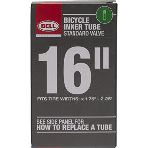 BELL 16-Inch Universal Inner Tube, Width Fit Range 1.75-Inch to 2.25-Inch, Black BELL 16-Inch Universal Inner Tube, Width Fit Range 1.75-Inch to 2.25-Inch, Black