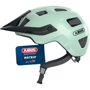 ABUS MTB helmet MoTrip robust bike helmet with height-adjustable peak for mountain bikers customised fit unisex ABUS MTB helmet MoTrip robust bike helmet with height-adjustable peak for mountain bikers customised fit unisex