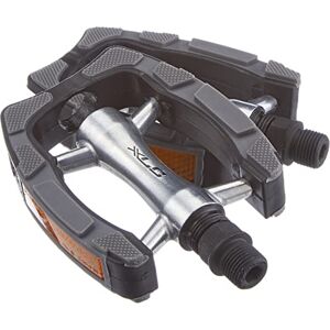 XLC City/Comfort Pedal PD-C07, Black, Grey, Silver, One Size XLC City/Comfort Pedal PD-C07, Black, Grey, Silver, One Size