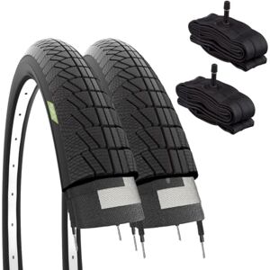 ECOVELO 2 TYRES 16 X 1.75 (47-305) + INNER TUBES FOR CITY BIKE CHILD BIKE ECOVELO 2 TYRES 16 X 1.75 (47-305) + INNER TUBES FOR CITY BIKE CHILD BIKE