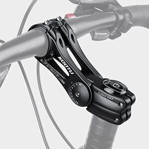 KOOTU Bike Stem, 28.6mm 31.8mm Bicycle Handlebar Extender Aluminum Hexagonal Hole Design 85 Degree Adjustable Handlebar Riser Bicycle Handlebar for Mountain Bike Road Bike BMX MTB (110mm) KOOTU Bike Stem, 28.6mm 31.8mm Bicycle Handlebar Extender Aluminum Hexagonal Hole Design 85 Degree Adjustable Handlebar Riser Bicycle Handlebar for Mountain Bike Road Bike BMX MTB (110mm)