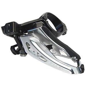 SHIMANO Deore MTB FD-M6020 Front Derailleur 2x10-speed side swing clamp deep black/silver 2018 Mountain Bike Front derailleur SHIMANO Deore MTB FD-M6020 Front Derailleur 2x10-speed side swing clamp deep black/silver 2018 Mountain Bike Front derailleur