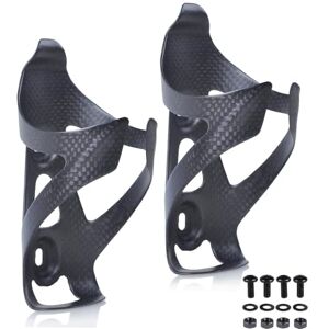 ThinkTop 2 Pack Ultra-Light Full Carbon Fiber Bicycle Bike Drink Water Bottle Cage Holder Brackets for Road Bike MTB Cycling ThinkTop 2 Pack Ultra-Light Full Carbon Fiber Bicycle Bike Drink Water Bottle Cage Holder Brackets for Road Bike MTB Cycling