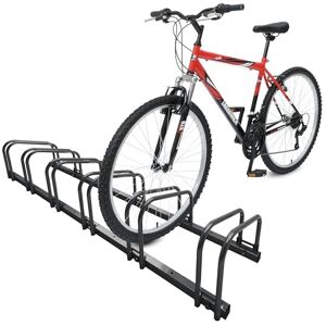 VOUNOT ® 6 Bike Stand Floor or Wall Mounted Bike Rack for Garage Bicycle Parking Rack Cycle Storage Locking Stand, Black VOUNOT ® 6 Bike Stand Floor or Wall Mounted Bike Rack for Garage Bicycle Parking Rack Cycle Storage Locking Stand, Black