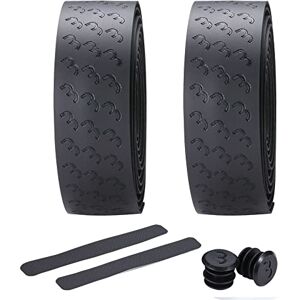 BBB Cycling Bike Handlebar Tape Pattern Grip Tape Road, Urban and MTB Bicycles, Non-Slip, Includes Handlebar Plugs and Finishing Tape Black UltraRibbon Gel BHT-15G BBB Cycling Bike Handlebar Tape Pattern Grip Tape Road, Urban and MTB Bicycles, Non-Slip, Includes Handlebar Plugs and Finishing Tape Black UltraRibbon Gel BHT-15G