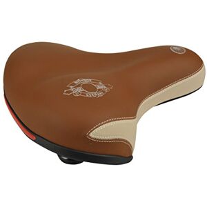 fischer Bicycle Saddle with Elastomers, Cappuchino fischer Bicycle Saddle with Elastomers, Cappuchino