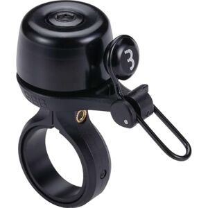 BBB Cycling Road Bike Bell, Bicycle Bell with Strong Clamping Mechanism, Bicycle Bell for Handlebars with Diameter 22.2 mm and 25.4 mm, Noisy Plus -27, Black BBB Cycling Road Bike Bell, Bicycle Bell with Strong Clamping Mechanism, Bicycle Bell for Handlebars with Diameter 22.2 mm and 25.4 mm, Noisy Plus -27, Black