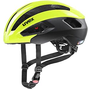 Uvex Rise cc Secure Performance Bike Helmet for Men & Women Individual Fit Optimized Ventilation Neon Yellow-Black 52-56 cm Uvex Rise cc Secure Performance Bike Helmet for Men & Women Individual Fit Optimized Ventilation Neon Yellow-Black 52-56 cm