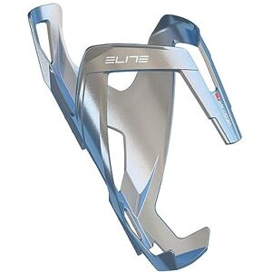 ELITE Vico Glam Bottle Cage Metal Grey White Graphic – Fibre-Reinforced Bike Bottle Holder with Iridescent Metallic Finish 29g – For Road Bike, MTB & Gravel Cycling ELITE Vico Glam Bottle Cage Metal Grey White Graphic – Fibre-Reinforced Bike Bottle Holder with Iridescent Metallic Finish 29g – For Road Bike, MTB & Gravel Cycling