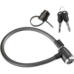 Kryptonite KryptoFlex Bike Lock Cable, 2FT/6FT Long 15mm Thick Heavy Duty Braided Steel Cable Anti-Theft Security Lock for Outdoor Equipment, Combination/Key Bike Lock Kryptonite KryptoFlex Bike Lock Cable, 2FT/6FT Long 15mm Thick Heavy Duty Braided Steel Cable Anti-Theft Security Lock for Outdoor Equipment, Combination/Key Bike Lock