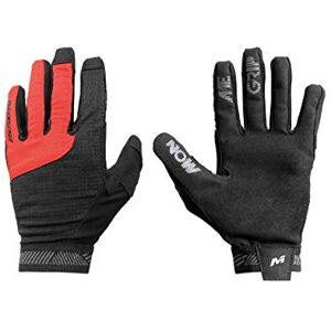 Massi Single Track Cycling Gloves, Adult Unisex, Blck/Red, L Massi Single Track Cycling Gloves, Adult Unisex, Blck/Red, L