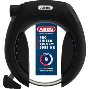 ABUS frame lock Pro Shield XPlus 5955 + insert chain 6KS + lock bag Bicycle lock with XPlus cylinder Key removable when lock is open security level 9 ABUS frame lock Pro Shield XPlus 5955 + insert chain 6KS + lock bag Bicycle lock with XPlus cylinder Key removable when lock is open security level 9