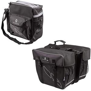M-Wave Rear pannier bag and handlebar bag Set M-Wave Rear pannier bag and handlebar bag Set