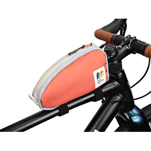 Oso Supply Co Top Tube Bike Bag, Bicycle Front Frame Bag and Pouch, Perfect for Storing Bike Accessories, Waterproof Zipper and Pouch (Burnt Orange/Blue) Oso Supply Co Top Tube Bike Bag, Bicycle Front Frame Bag and Pouch, Perfect for Storing Bike Accessories, Waterproof Zipper and Pouch (Burnt Orange/Blue)