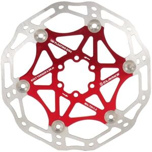 Clarks Cycle Systems CFR-AR02 6-Bolt Floating Disc Brake Rotor, Red, 180mm Clarks Cycle Systems CFR-AR02 6-Bolt Floating Disc Brake Rotor, Red, 180mm