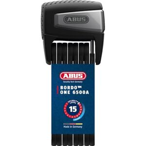ABUS folding lock BORDO One™ 6500A Smart bike lock with alarm keyless opening via smartphone and smartwatch incl. holder security level 15 ABUS folding lock BORDO One™ 6500A Smart bike lock with alarm keyless opening via smartphone and smartwatch incl. holder security level 15